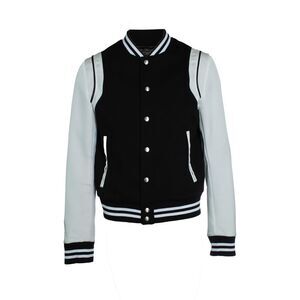 Balmain, Black and white bomber jacket